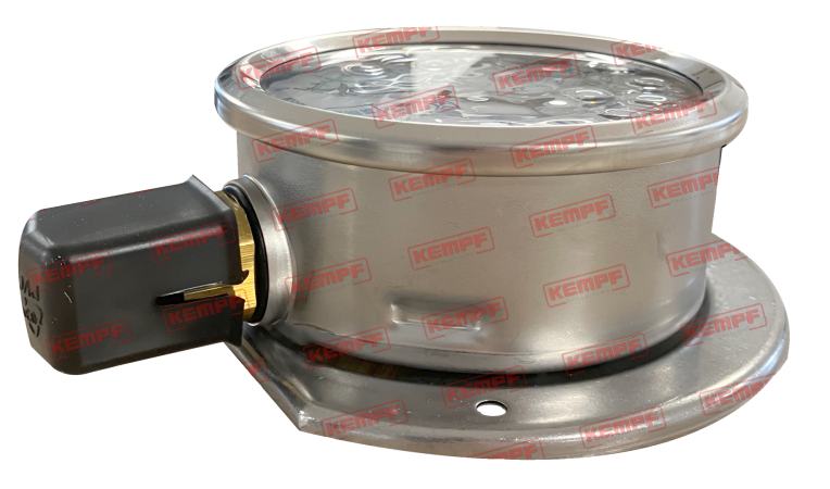 144755 Kempf Manometer (300)  Beladem. m.Tonneneint.